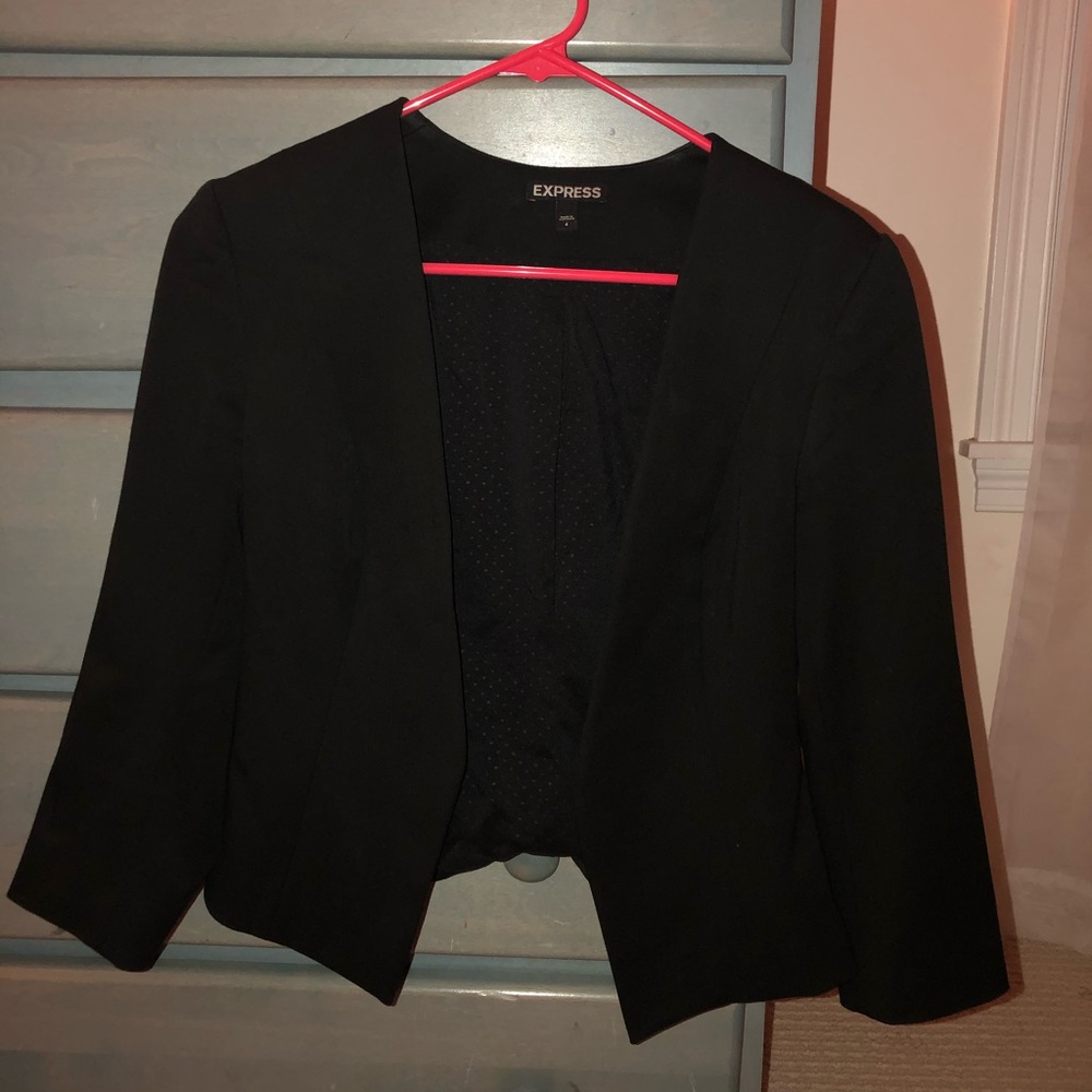 Cropped blazer